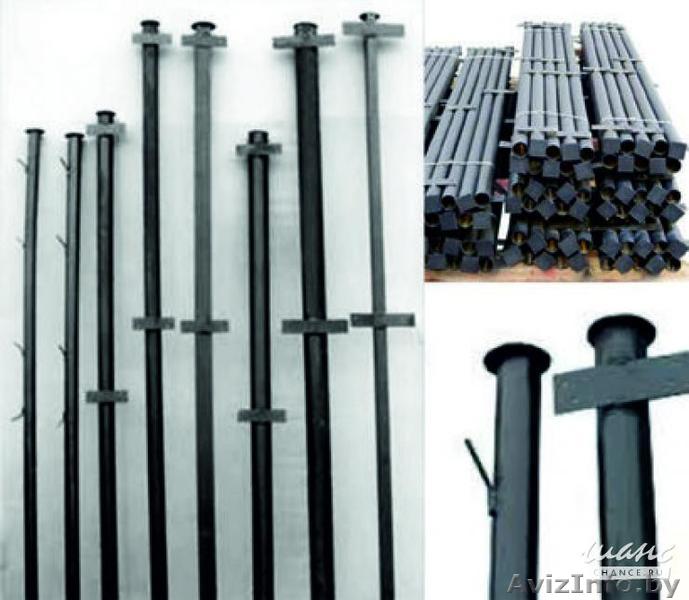 Столбы под сетку рабицу и профнастил - Изображение #1, Объявление #1480065
