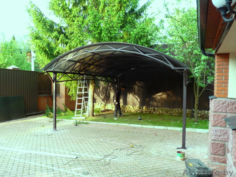 Навес для авто с доставкой в Сморгонь - Изображение #1, Объявление #1495748