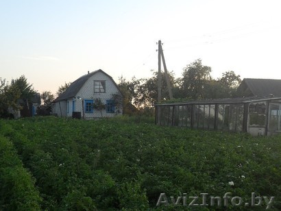 Продам участок 25соток дом 48,5 хоз -постройки. 2км от города сморгонь.  - Изображение #1, Объявление #1581332
