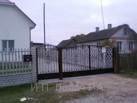 Ковка, ворота гаражные и въездные, козырьки, перила, котлы банные в сморгони. - Изображение #1, Объявление #588202