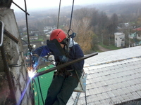 Покраска и сварка водонапорных башен методами промышленного альпинизма. - Изображение #2, Объявление #1061979