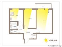 2-КОМНАТНАЯ КВАРТИРА В ЦЕНТРЕ ГОРОДА  - Изображение #2, Объявление #1558605