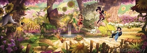 Детские фотообои на стену «Феи». Komar 1-416 Fairies